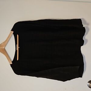 Habitat Jersey Top, black, size M